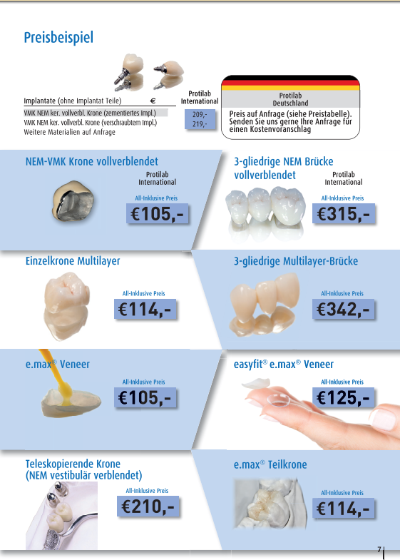 price examples